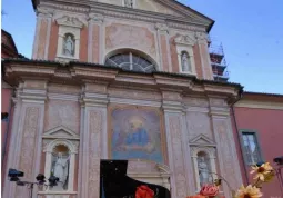 La chiesa della Santissima TrinitÃ , edificio barocco datato 1652